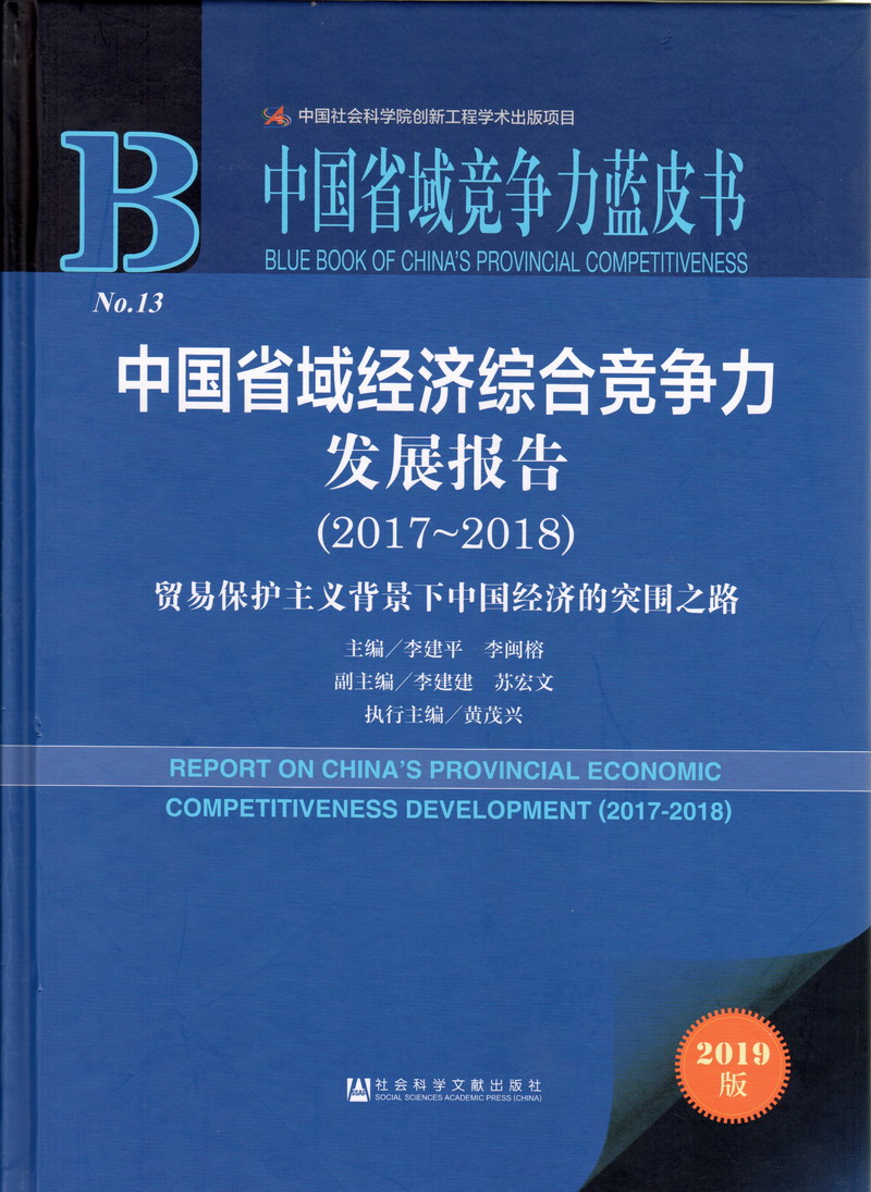 别操我逼逼cc中国省域经济综合竞争力发展报告（2017-2018）